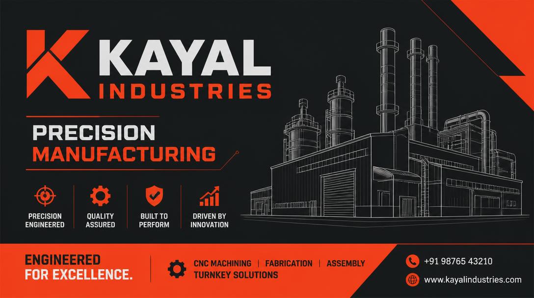 Sample advertisement — Kayal Industries